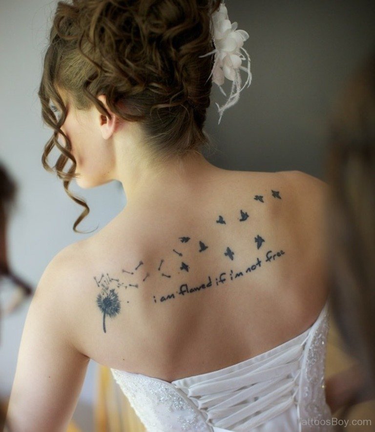 Невеста с кучей татуировок