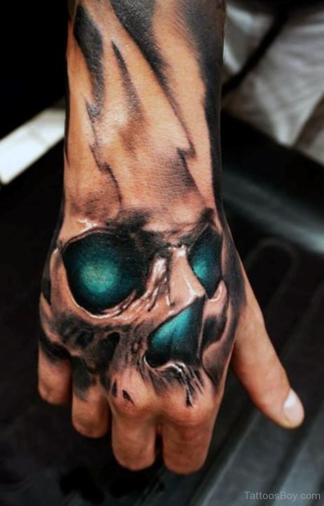 Skull Tattoo On Hand Tattoo Designs Tattoo Pictures