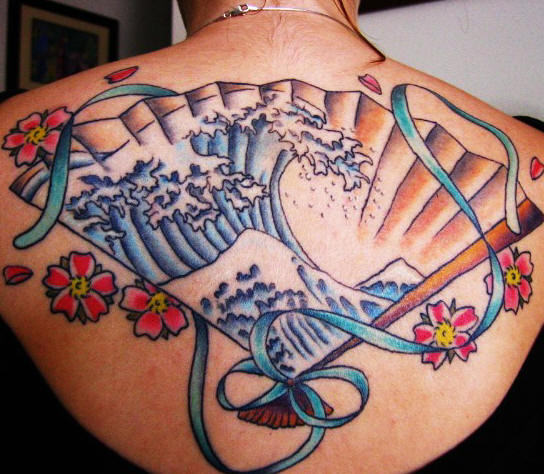 Japanese Tattoo On Back