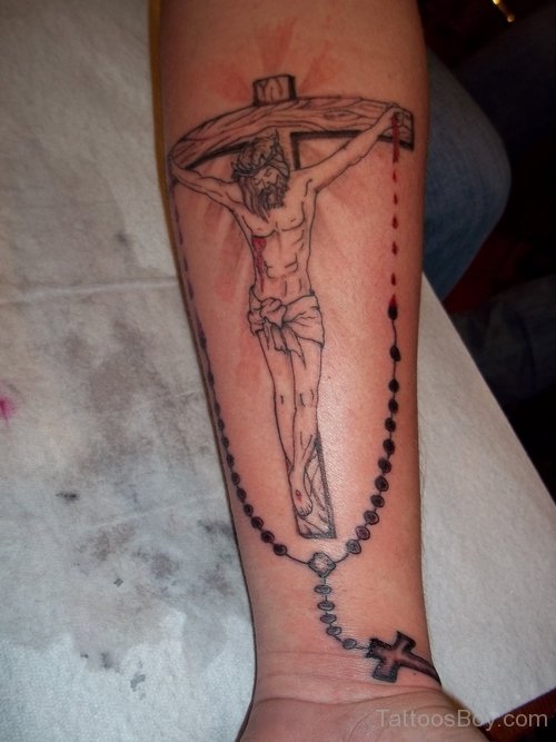 Cross Forearm Tattoo 2 | Cross tattoo for men, Cross tattoo designs, Arm  tattoos for guys