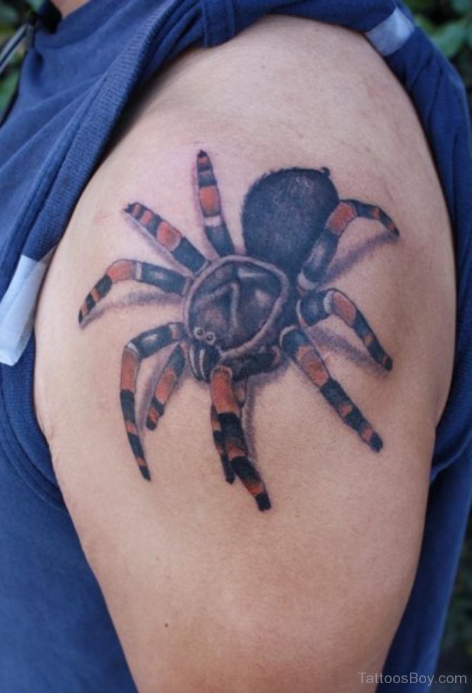 Spider Tattoo Design On Shoulder Tattoo Designs Tattoo Pictures