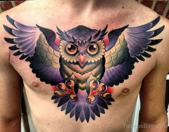 egyptian owl tattoo