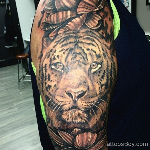 Tiger Tattoo Design On Shoulder | Tattoo Designs, Tattoo Pictures