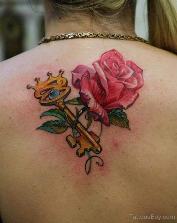 Heart Lock, Skeleton Key, Rose by Holliewood1391 on deviantART | Key tattoos,  Picture tattoos, Lock key tattoos