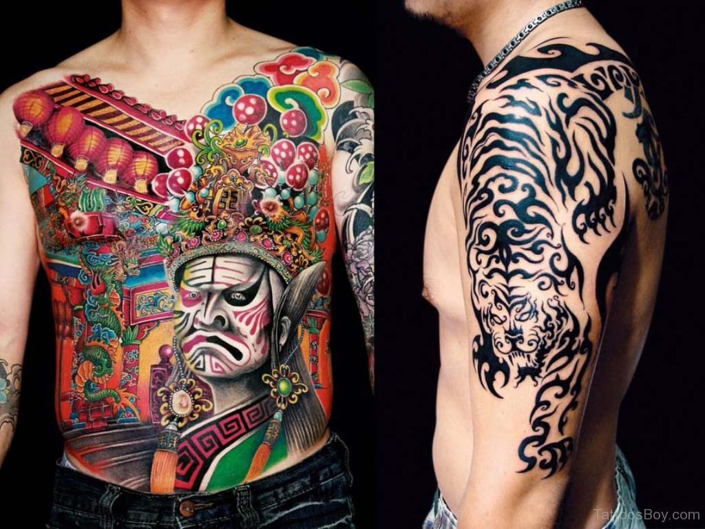Современные стили татуировок