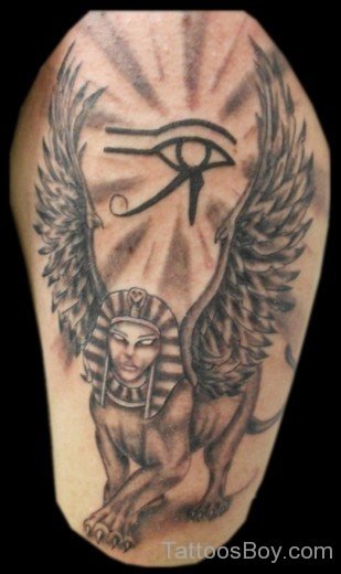 Winged Egyptian Tattoo-TB144