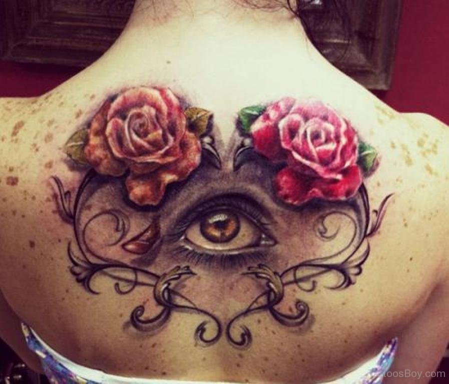 Eye And Rose Tattoo Tattoos Designs