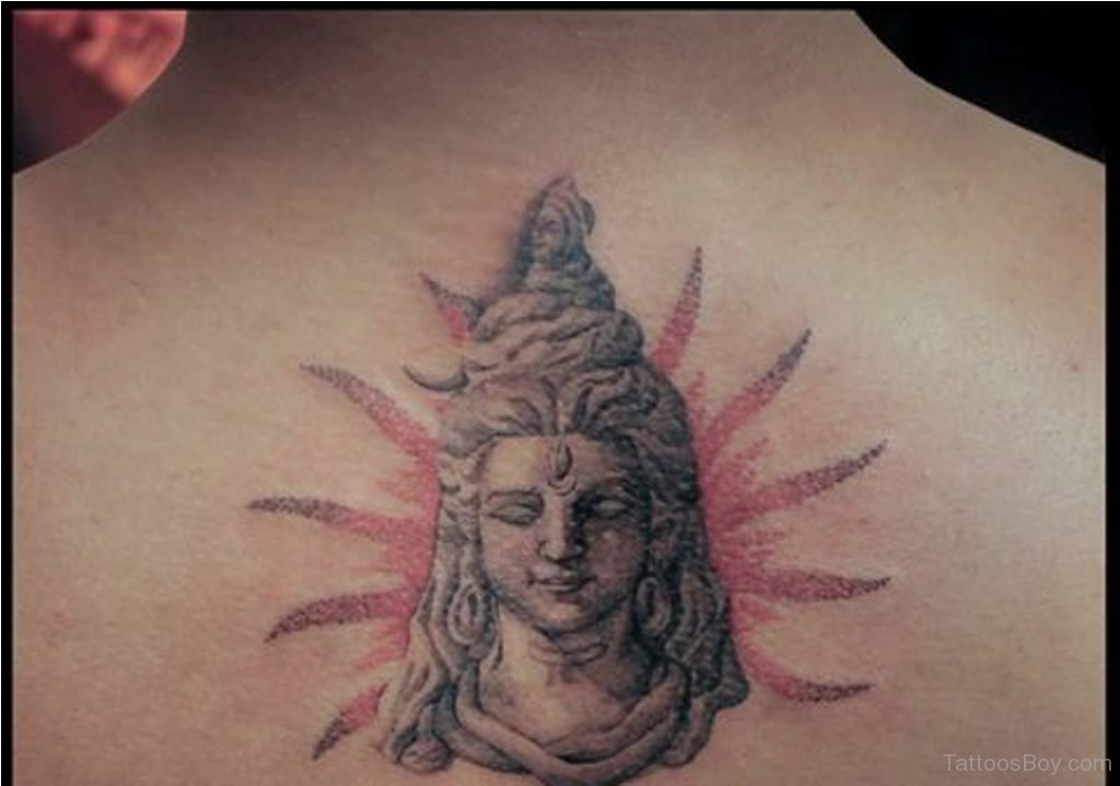 Nomads Tattoo & Piercing Studio, Lucknow - Lord shiva half face half  trident piece I did few weeks ago.. Thanks Neeraj for letting me do the  changes in the design you got