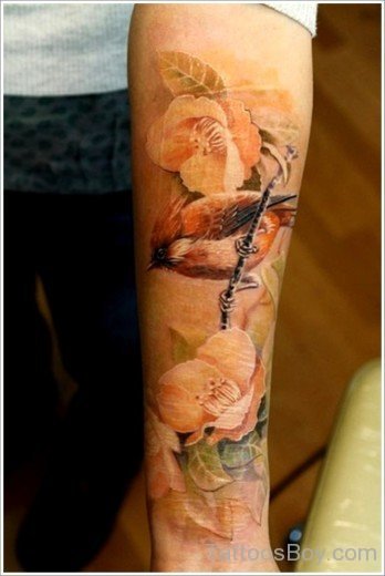 Bird Tattoo Design On Arm-TB14012